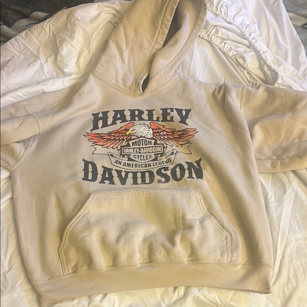 Harley-Davidson Tan Hoodie